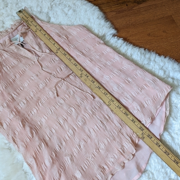 ANTHROPOLOGIE HD in Paris silk Shadow pane halter neck top 2 xs small - Picture 14 of 16